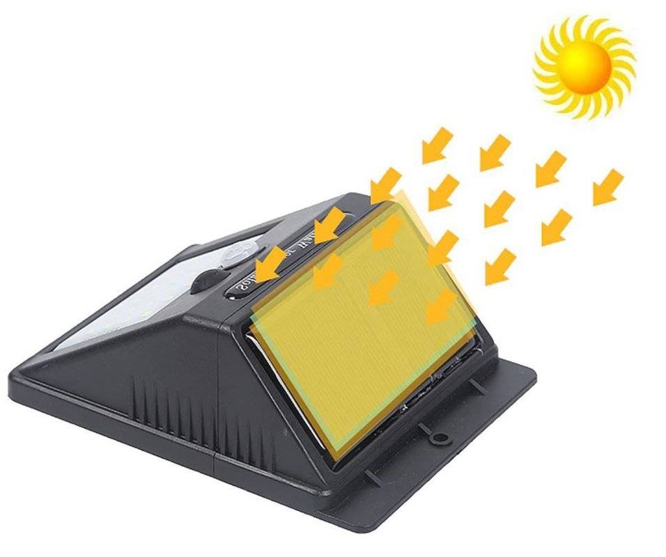 Sada 5ks solární světlo s detektorem pohybu 20 LED 40W 120°