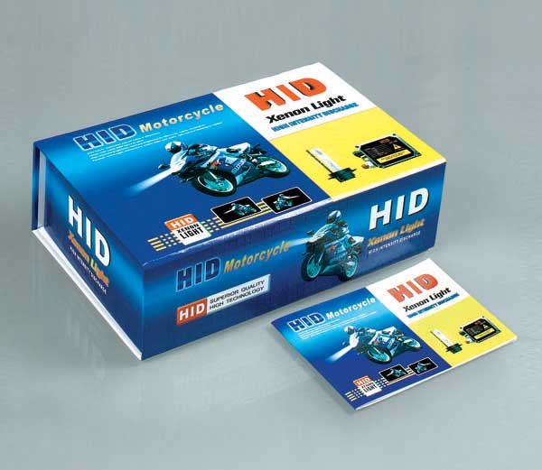 AKCE - XENONY MOTO HID H1 6000K - přestavbová motocyklová sada 12V + DÁREK