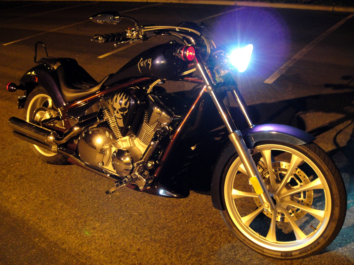 AKCE - XENONY MOTO HID H1 6000K - přestavbová motocyklová sada 12V + DÁREK