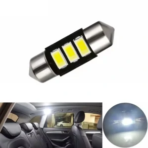 CAN-BUS sufitka bílá, 3 SMD LED, 36mm, 1ks