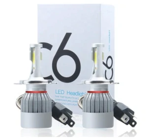 Akce - C6 LED headlight H8 6000k 36w/3800lm 12v