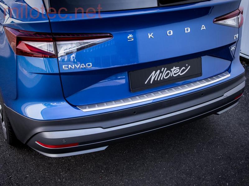 Práh pátých dveří s výstupky, Alu Brush - Škoda Enyaq