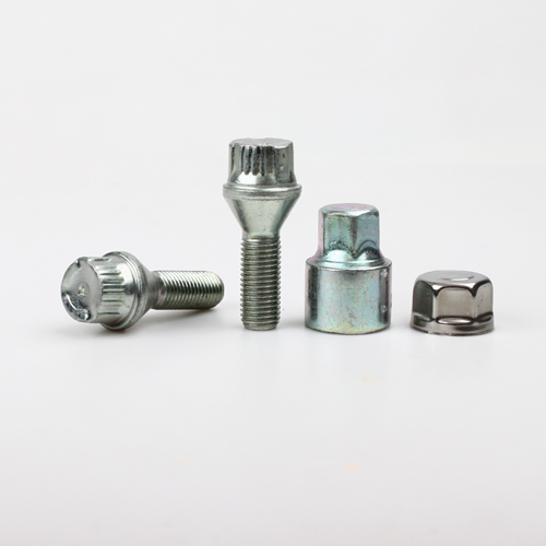 Zajišťovací šrouby SICURIT M12x1,5x28mm, kužel, klíč 17