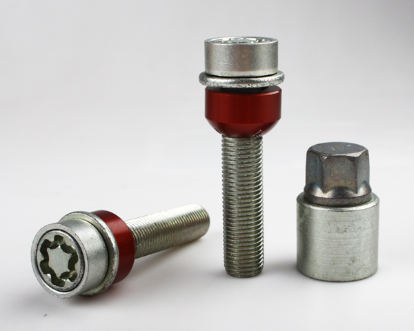 Zajišťovací šrouby SICUSTAR M14x1,5x43mm, kulová R14 (pohyblivá), klíč 19