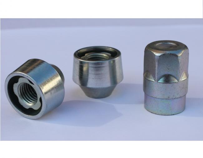 Zajišťovací matice SICUBLOC M12x1,50mm, kužel, otevřená, klíč 21