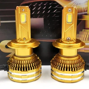 LED autožárovky H7 A9 COB canbus 40000lm 2x200W 6000K, sada 2ks