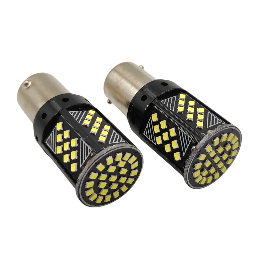 Bílá LED žárovka BA15S, 5W CANBUS, 70 SMD, 1ks