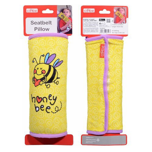Polštářek k bezpečnostnímu pásu, pohodlný HONEY BEE