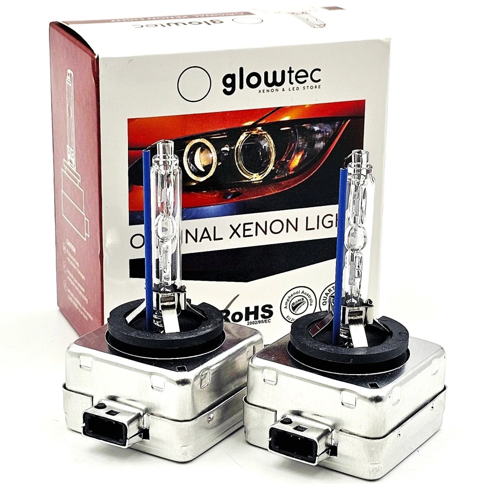 Xenonová výbojka Glowtec D1S 6000K k originálním světlometům, 1ks