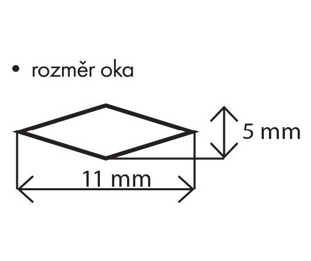 Tahokov rozměry 100 x 25cm - bílý