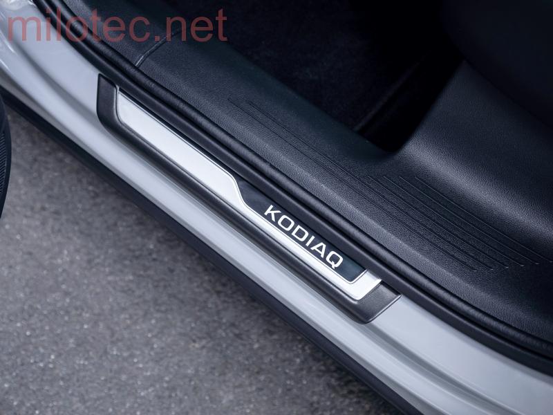 Krycí lišty originálních prahů - Škoda Kodiaq
