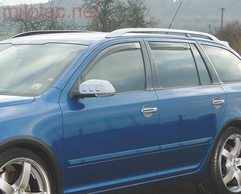 Větrné clony (ofuky), zadní - Škoda Octavia II. Facelift Combi