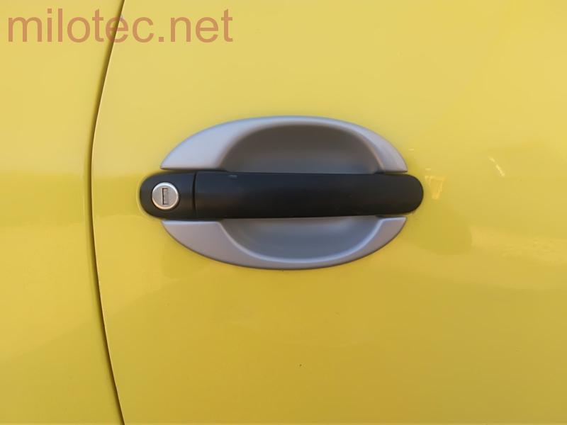 Kryty pod kliky velké, ABS stříbrný matný - Škoda Octavia I.