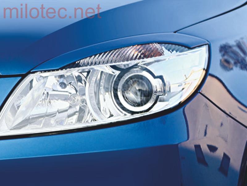 Kryty světlometů (mračítka) - Škoda Fabia II. Facelift Lim./Combi