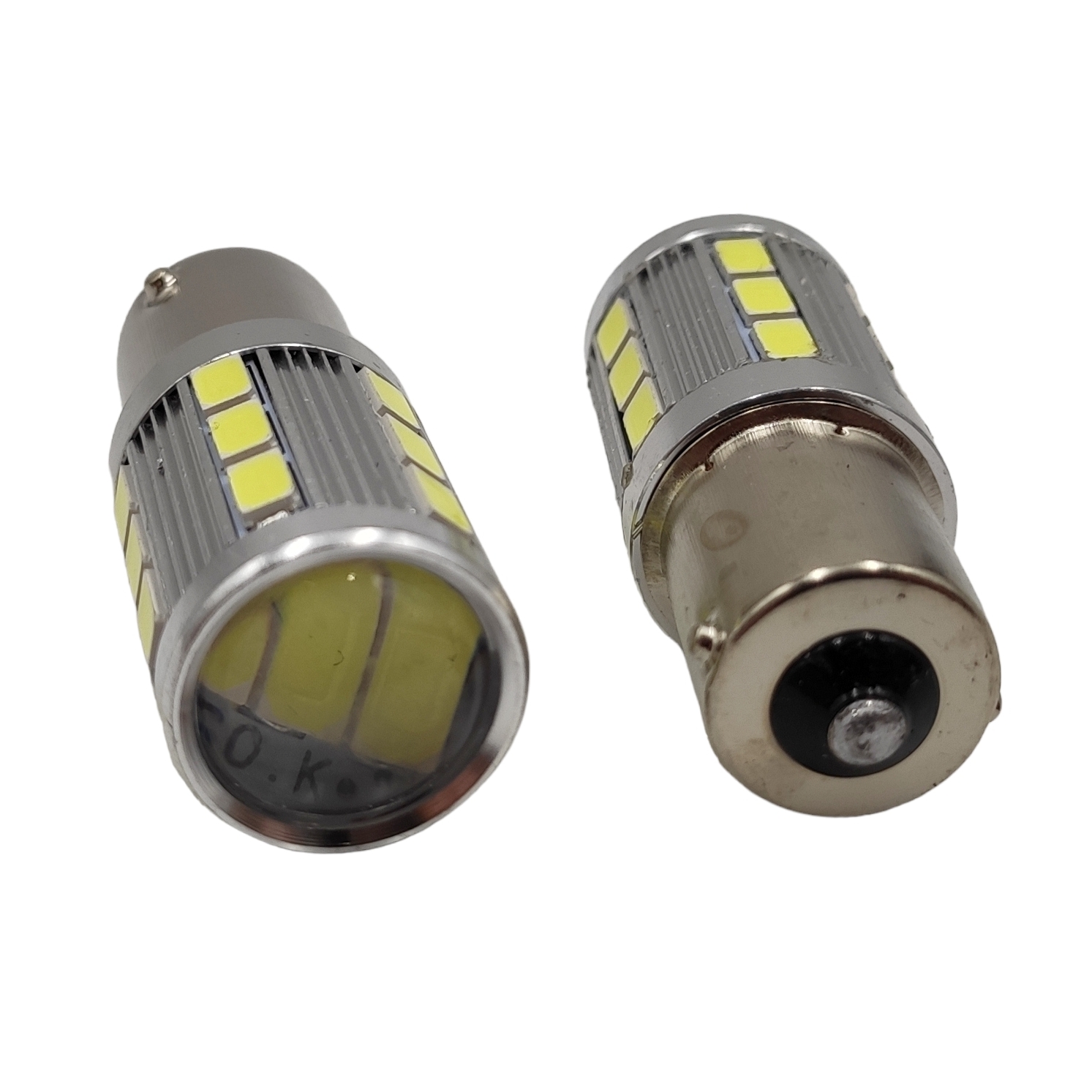 Bílá LED žárovka BA15S, CANBUS, 21 SMD, 1ks
