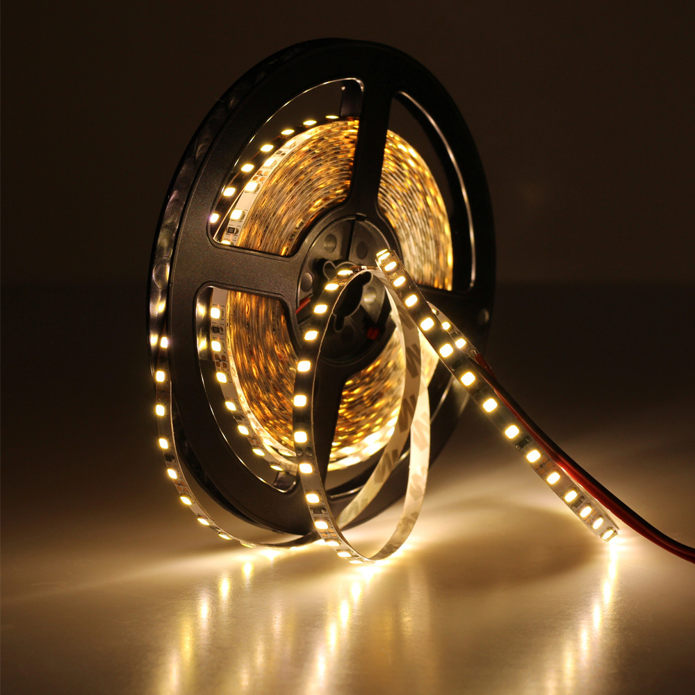 LED pásek 5m, teplá bílá 12V