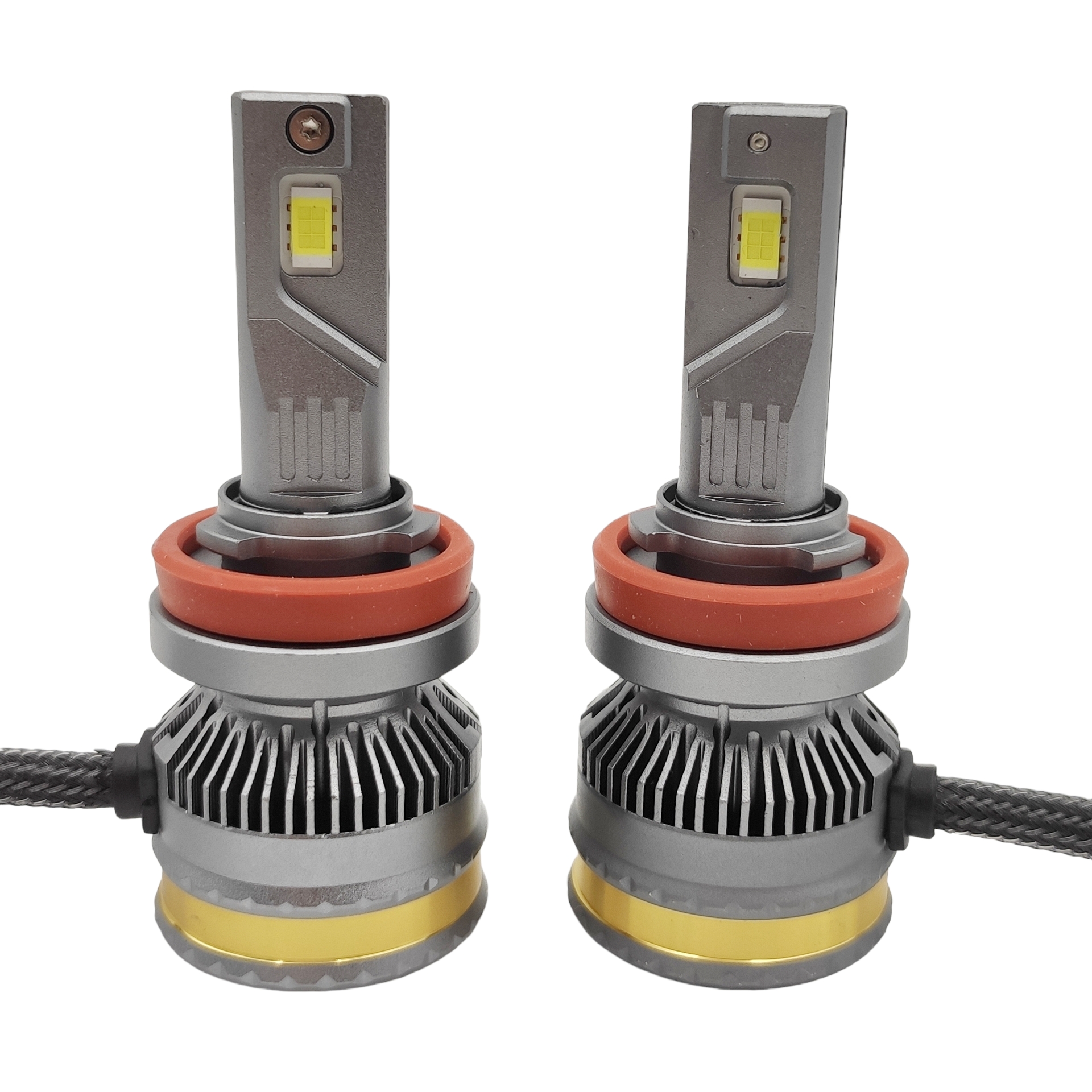 LED autožárovka H11 6000K 25000lm 2x100W CANBUS, sada 2ks