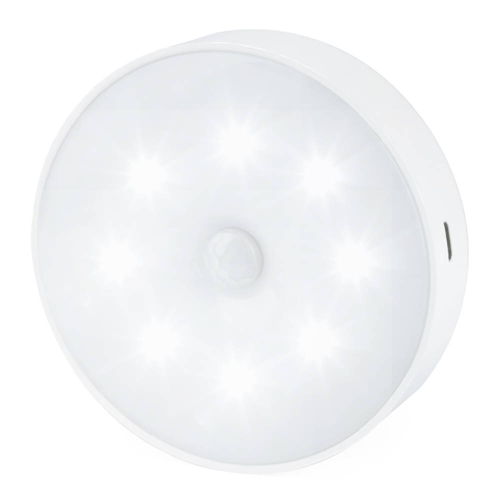 Sada 6ks LED noční světlo se senzorem pohybu a soumraku