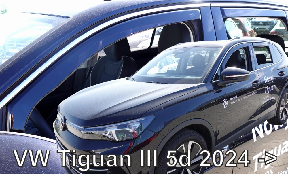 Ofuky oken VW Tiguan 2024-, + zadní