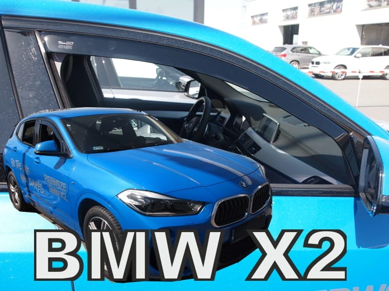 Ofuky oken BMW X2 2017-, E39, + zadní