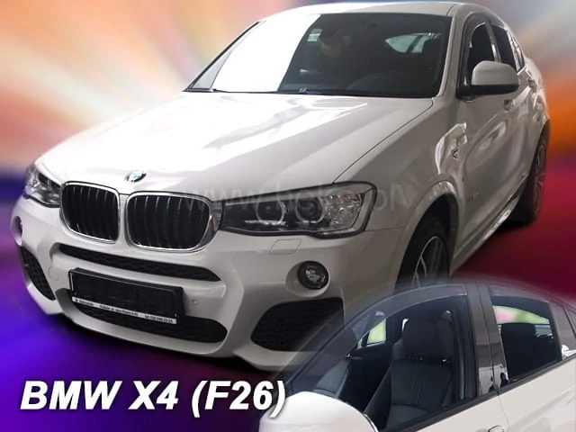 Ofuky oken BMW X4 2013-2018, F26, + zadní