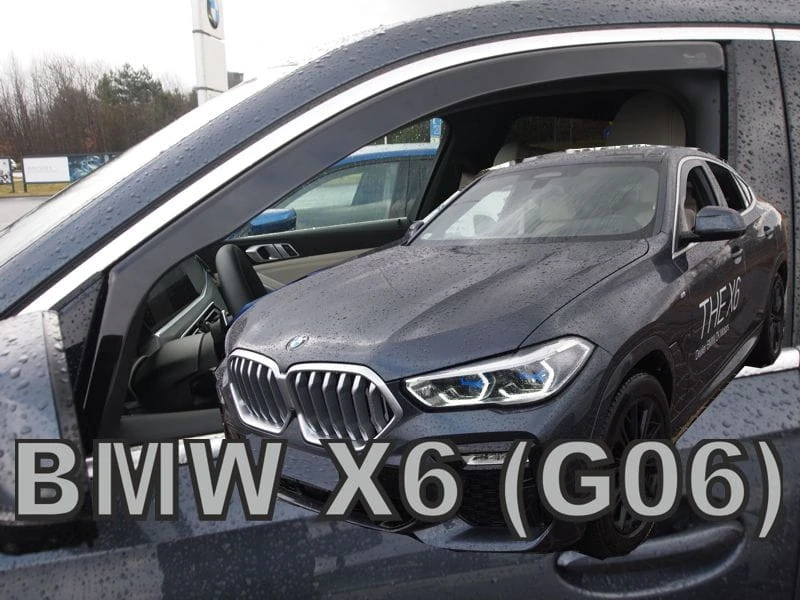 Ofuky oken BMW X6 2019-, G06, + zadní