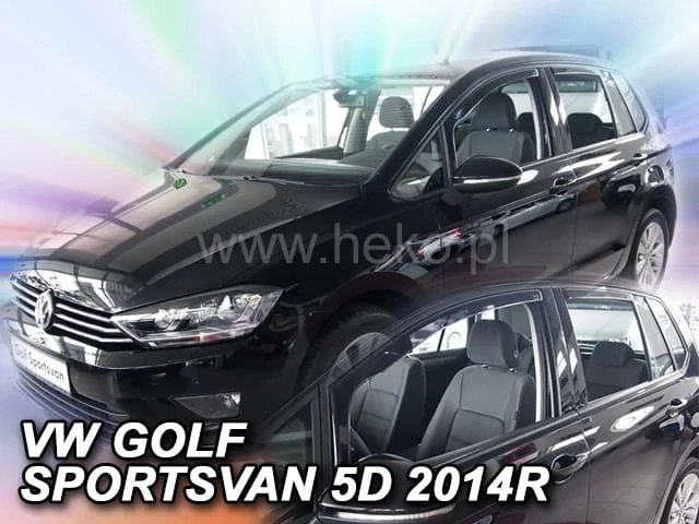 Ofuky oken VW Golf VII. Sportsvan 2014-20, + zadní