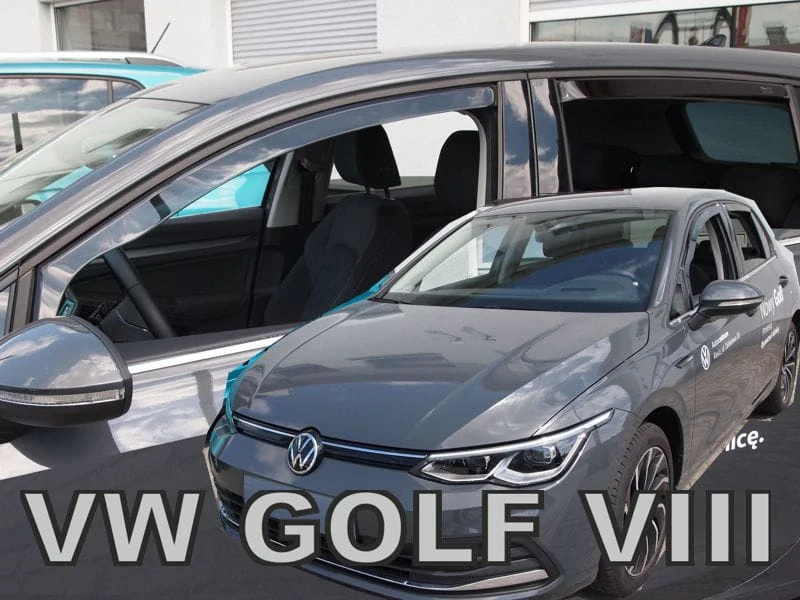 Ofuky oken VW Golf VIII. 2020-, + zadní