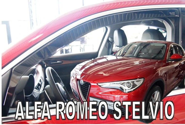 Ofuky oken Alfa Romeo Stelvio 2017-, 5 dveří, + zadní