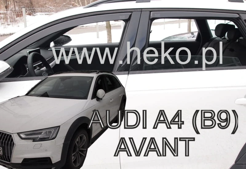 Ofuky oken Audi A4 2015-, combi/allroad, + zadní