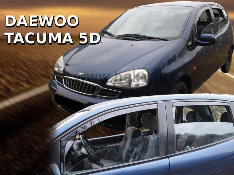 Ofuky oken Daewoo Tacuma 2001-, + zadní