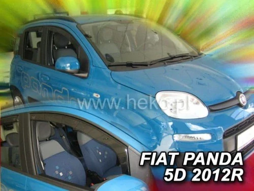 Ofuky oken Fiat Panda 2012-, + zadní