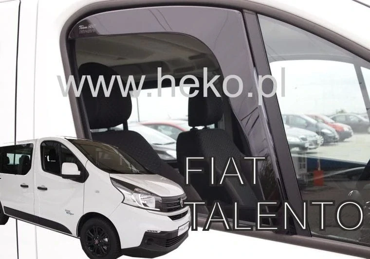 Ofuky oken Fiat Talento 2016-, zahnuté