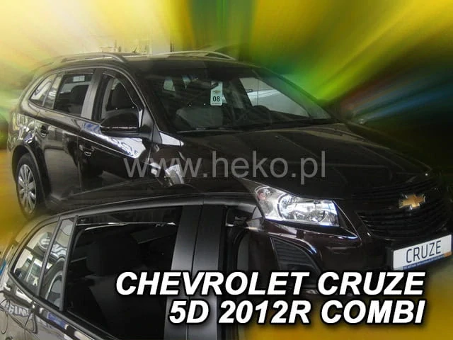 Ofuky oken Chevrolet Cruze 2012-2017, combi, + zadní