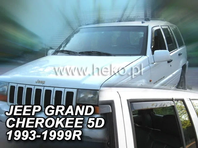 Ofuky oken Jeep Grand Cherokee 1993-1999, + zadní