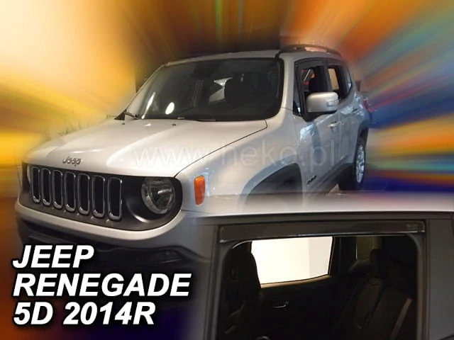 Ofuky oken Jeep Renegade 2014-