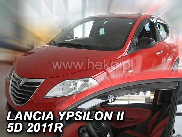 Ofuky oken Lancia Ypsilon 2011-2024, 5 dveří, + zadní