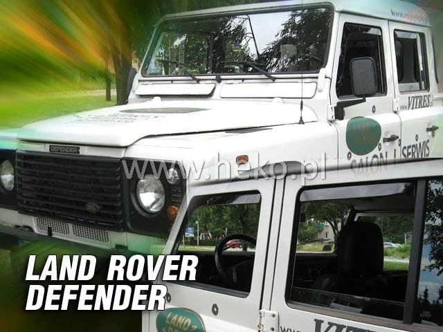 Ofuky oken Land Rover Defender 1989-2016, + zadní
