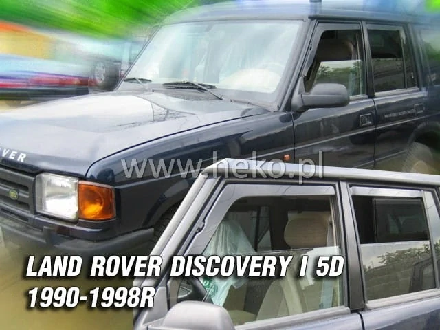 Ofuky oken Land Rover Discovery 1990-1998, + zadní