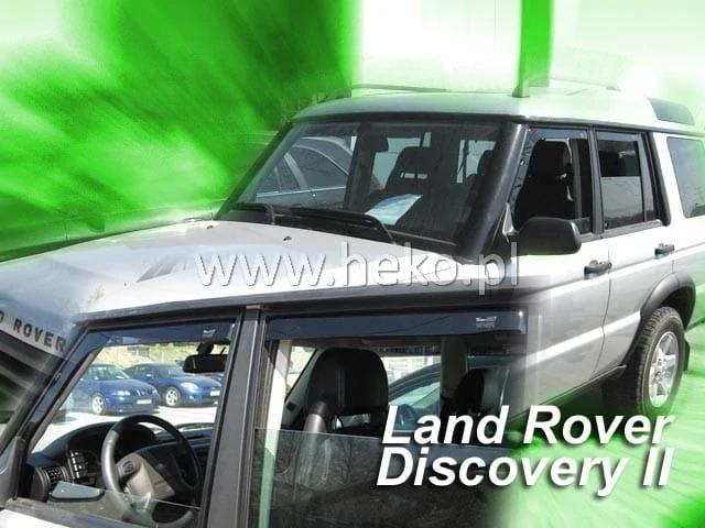Ofuky oken Land Rover Discovery 1999-2004, + zadní