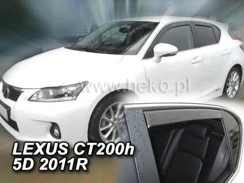 Ofuky oken Lexus CT 200h 2011-, 5 dveří, + zadní