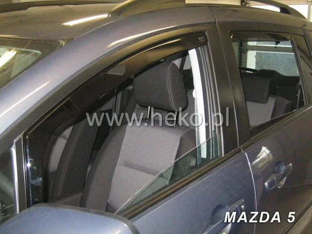 Ofuky oken Mazda 5 2006-2018, + zadní