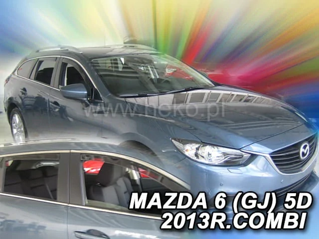 Ofuky oken Mazda 6 2013-, combi, + zadní