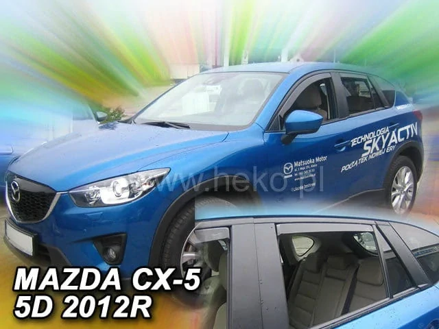 Ofuky oken Mazda CX-5 2011-2017, + zadní