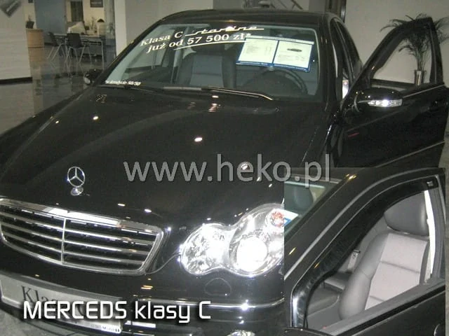 Ofuky oken Mercedes C-Class 2000-2007, sedan, W203, + zadní