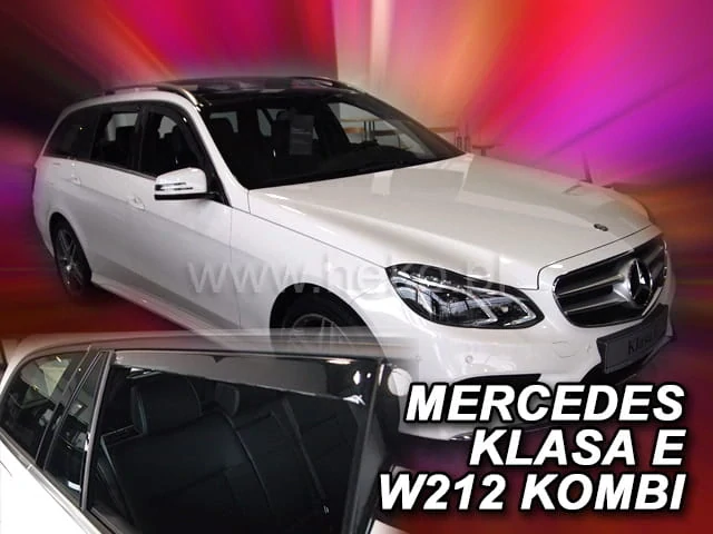 Ofuky oken Mercedes E-Class 2009-2016, 5 dveří, combi, W212, + zadní