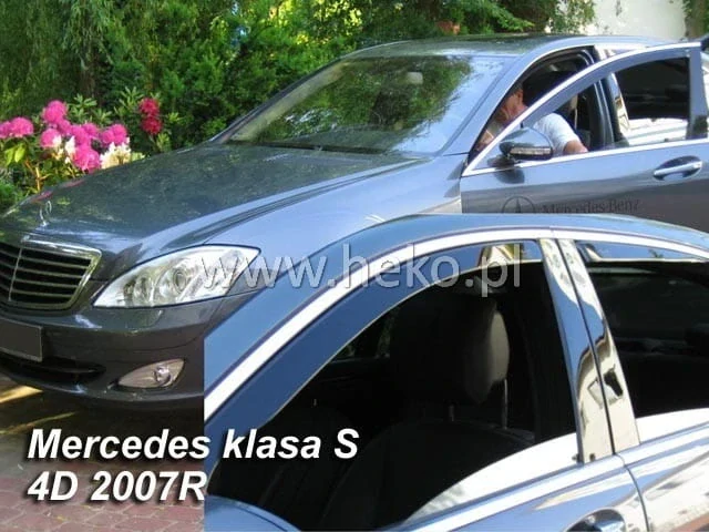 Ofuky oken Mercedes S-Class 2005-2013, W221, + zadní, 69cm