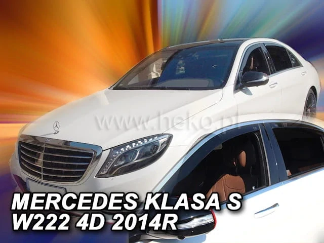 Ofuky oken Mercedes S-Class 2013-2020, W222, + zadní