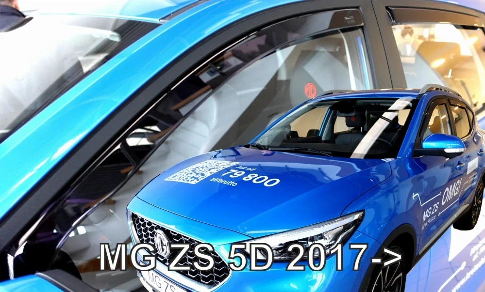 Ofuky oken MG ZS 2017-, + zadní