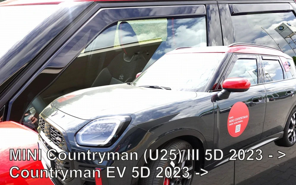 Ofuky oken Mini Countryman 2023-, + zadní